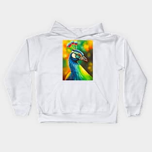 The Bird of Happiness Kids Hoodie